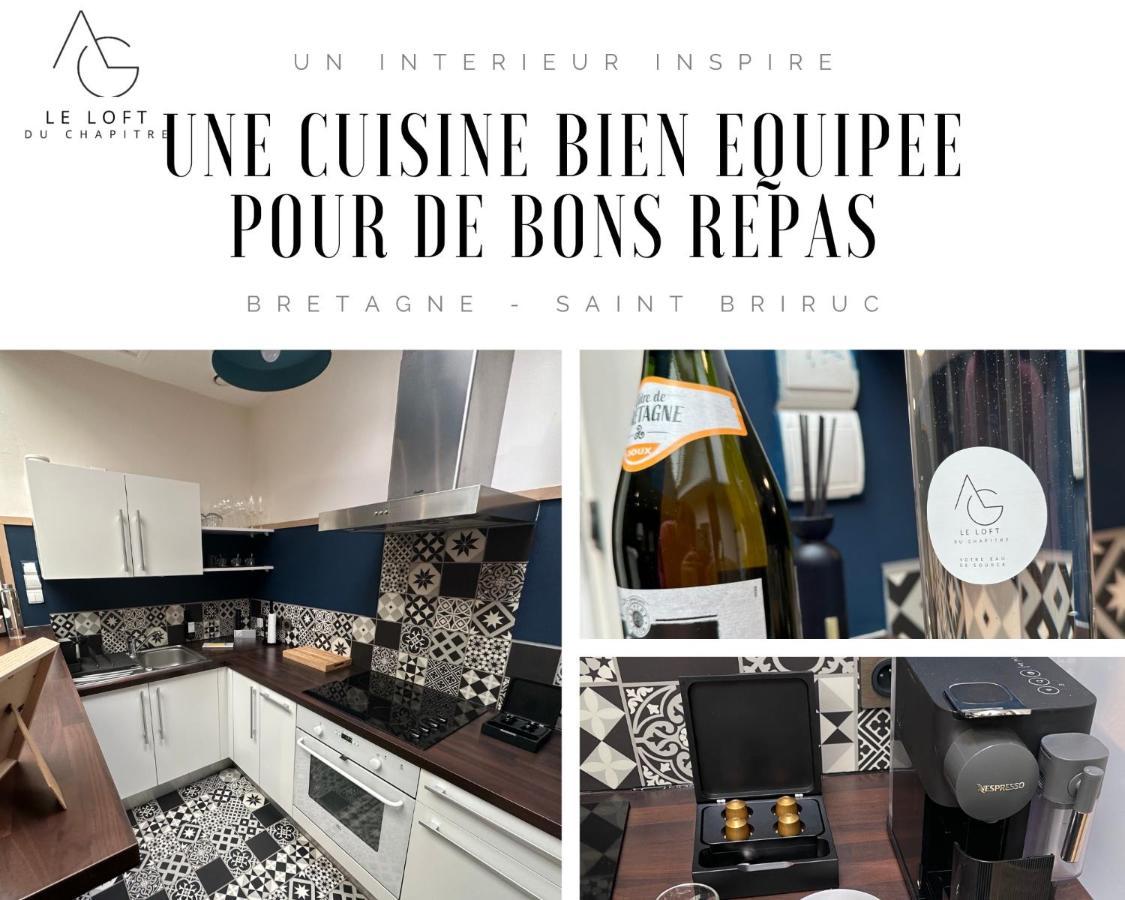 Le Loft Du Chapitre Apartment Saint-Brieuc Exterior foto