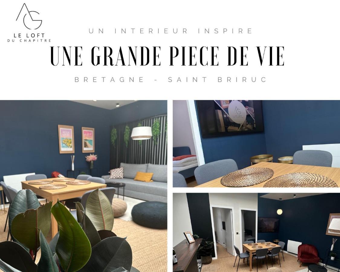 Le Loft Du Chapitre Apartment Saint-Brieuc Exterior foto